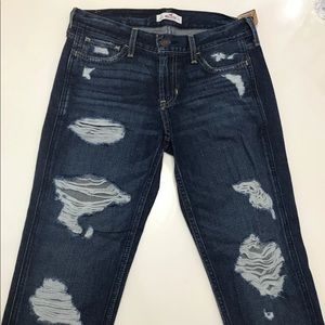 Hollister low rise boyfriend denim jeans